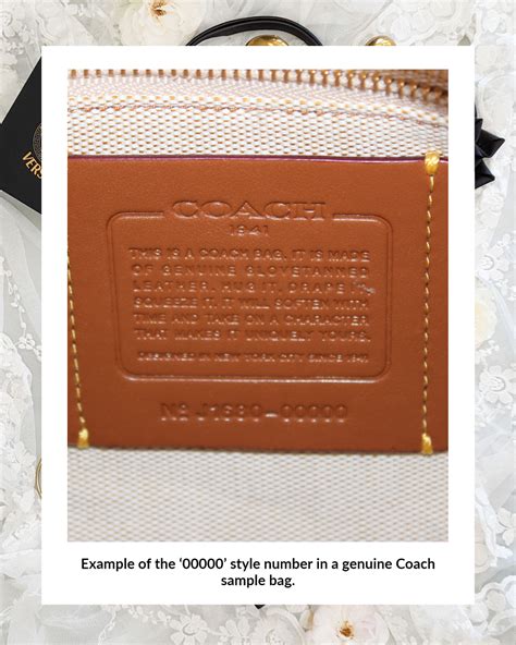 fake coach serial numbers station bag